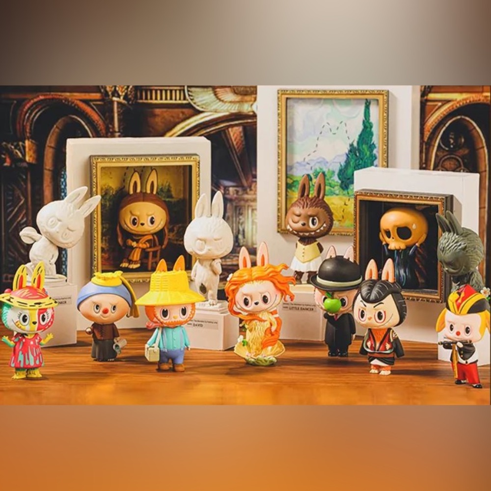 POP MART Labubu The Monsters Art figurine blind box